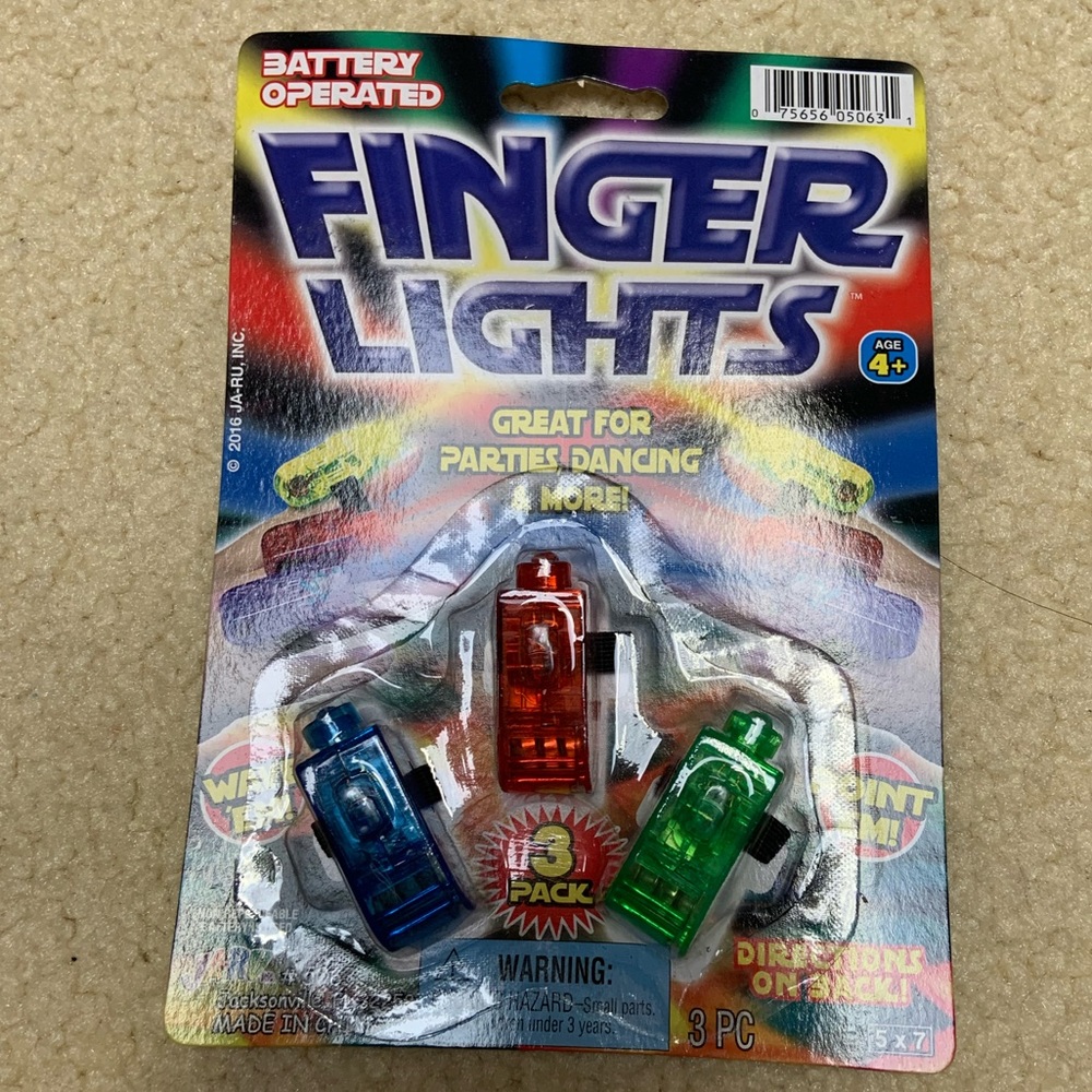 Finger Lights Battery Operated from Party City